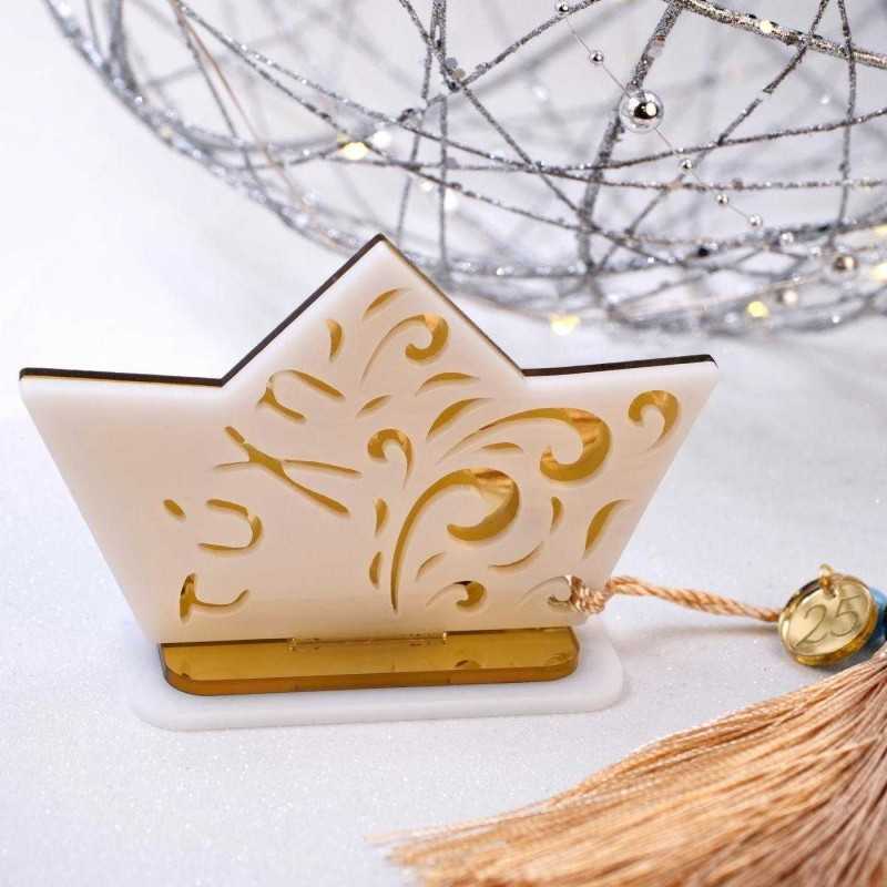 Lucky charm plexiglass boat Handmade tabletop boat lucky charm made of plexiglass