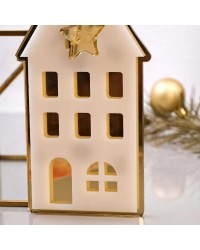 Lucky charm Christmas ornament House Lucky charm Christmas ornament with house made of plexiglass