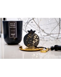 Lucky Scented Candle Lucky scented candle 2026 with plexiglass cover, pomegranate and silk tassel
