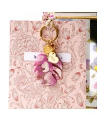 Mama Plexiglass Keychain Handmade key-chain with plexiglass and gold-plated parts