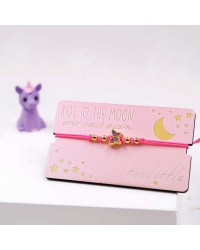 Παιδικό Bραχιόλι Enamelled Butterfly Xειροποίητo παιδικό βραχιόλι με επίχρυσα στοιχεία και μακραμέ αυξομειούμενο κλείσιμο