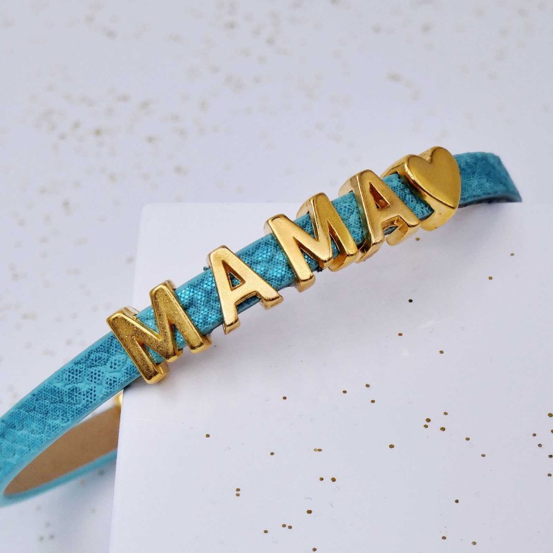 Δερμάτινο βραχιόλι Mama Δερμάτινο βραχιόλι Mama