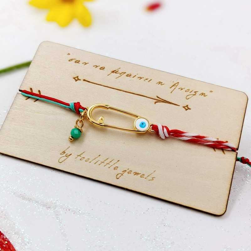 Martis bracelet with tree of life Martis bracelet with tree of life and wooden card with message