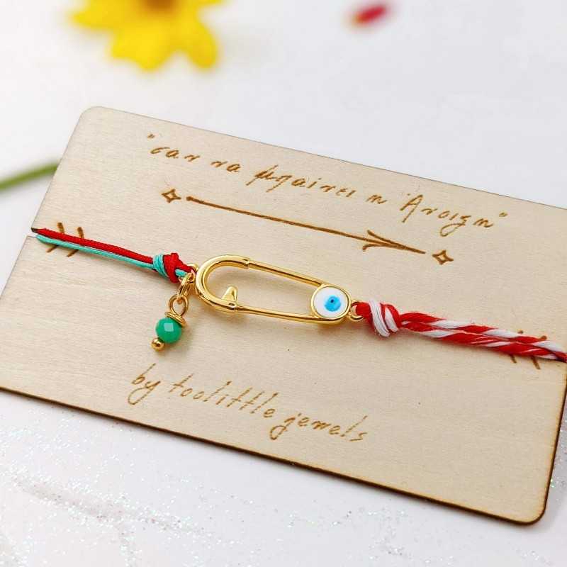 Martis bracelet with tree of life Martis bracelet with tree of life and wooden card with message