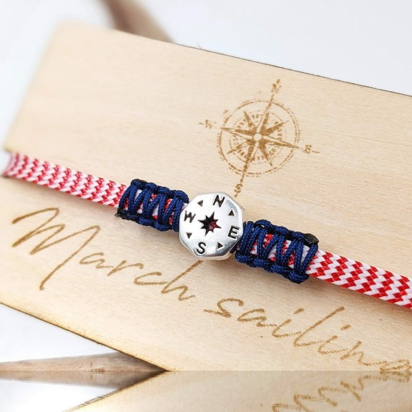 Martis bracelet unisex with decorative card and message