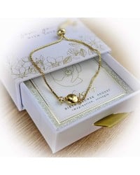 Βραχιόλι αλυσίδα με λουλούδι γέννησης Βραχιόλι αλυσίδα με λουλούδι γέννησης σε επίχρυση επιμετάλλωση
