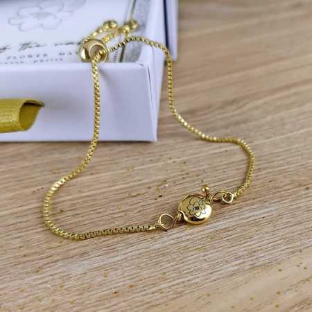 Βραχιόλι με λουλούδι γέννησης - Μάιος Βραχιόλι με λουλούδι γέννησης - Μάιος