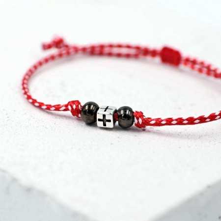 Ανδρικό Μαρτάκι με μεταλλικό κύβο Ανδρικό Μαρτάκι με μεταλλικό κύβο