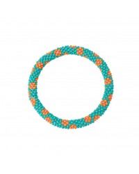 Handmade bracelet made of glass beads Handmade bracelet made of glass beads