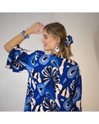 Βραχιόλι Αλυσίδα Plexi Drops Γυναικείο βραχιόλι αλυσίδα με επιμετάλλωση χρυσό 24Κ και στοιχεία πλέξιγκλας