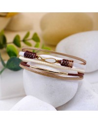 Enamelled Fish Leather Bracelet Handmade leather bracelet with gold-plated metal parts and enamelled little fish