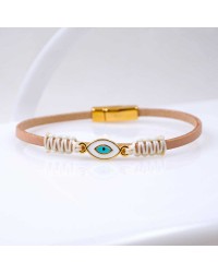 Evil Eye Women's leather Bracelet Evil Eye Women's leather Bracelet