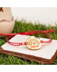Martaki Rainbow Bracelet for Women Martaki bracelet with part made of plexiglass