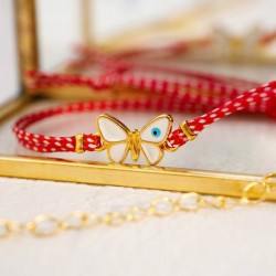 Χειροποίητο γυναικείο μαρτάκι με πεταλούδα