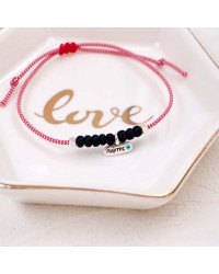 Unisex Martaki Bracelet Unisex Martaki Bracelet with silver-plated parts
