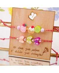 Martakia Kid's Bracelet Set for Friends Martakia bracelet Set for friends with acrylic parts