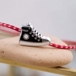 Χειροποίητο μαρτάκι Unisex με επάργυρα στοιχεία και σμάλτο