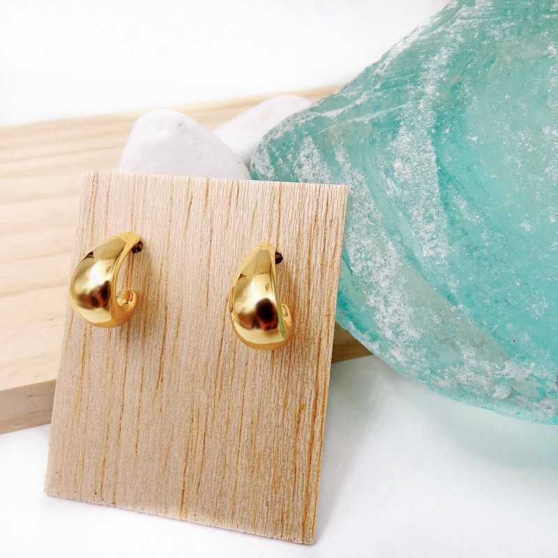 Seasand Gold Hoops Seasand Gold Hoops