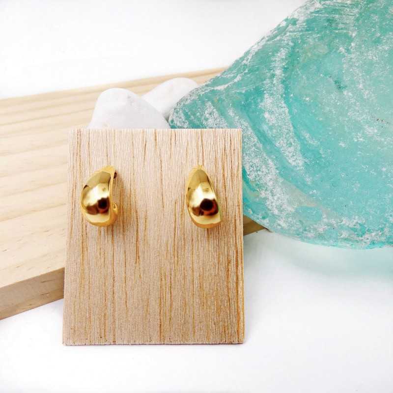 Seasand Gold Hoops Seasand Gold Hoops