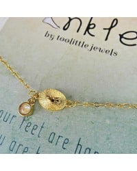 Αλυσίδα Ποδιού Gold Shell Αλυσίδα Ποδιού Gold Shell
