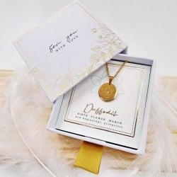 Κολιέ Birth Flower - Daffodil for March
