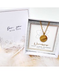 Κολιέ Birth Flower - Narcissus for December Κολιέ Birth Flower - Narcissus for December
