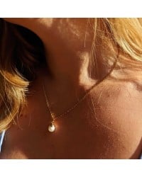 Κολιέ με καλλιεργημενο Μαργαριτάρι Κολιέ με καλλιεργημενο Μαργαριτάρι
