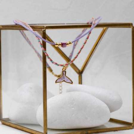 Fish Tail Short Necklace