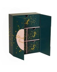 Christmas gift set Advent Calendar with stainless steel jewels and hair accessories Christmas gift set Advent Calendar with stainless steel jewels and hair accessories