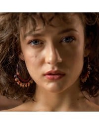 Jaipur Dark Red Hoops Jaipur Dark Red Hoops