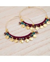 Jaipur Dark Red Hoops Jaipur Dark Red Hoops