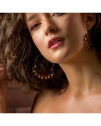 Jaipur Dark Red Hoops Jaipur Dark Red Hoops