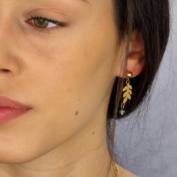 Dissimilar earrings Precious Rock