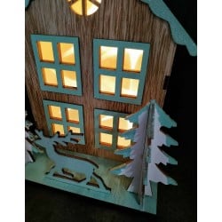 Ξύλινο Διακοσμητικό Xmas Home