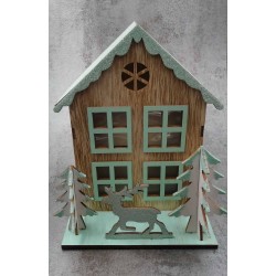 Ξύλινο Διακοσμητικό Xmas Home