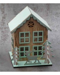 Ξύλινο Διακοσμητικό Xmas Home