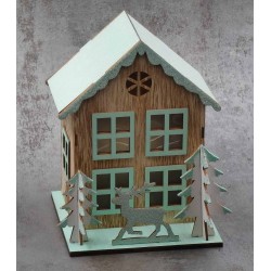 Ξύλινο Διακοσμητικό Xmas Home