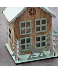 Ξύλινο Διακοσμητικό Xmas Home