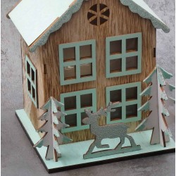 Ξύλινο Διακοσμητικό Xmas Home
