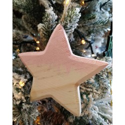 Στολίδι Wooden Star
