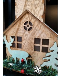 Ξύλινο Διακοσμητικό Xmas Home Ξύλινο Διακοσμητικό Xmas Home