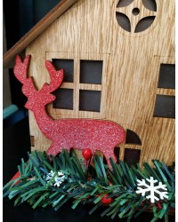 Ξύλινο Διακοσμητικό Xmas Home Ξύλινο Διακοσμητικό Xmas Home