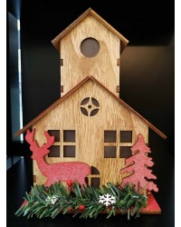 Ξύλινο Διακοσμητικό Xmas Home Ξύλινο Διακοσμητικό Xmas Home