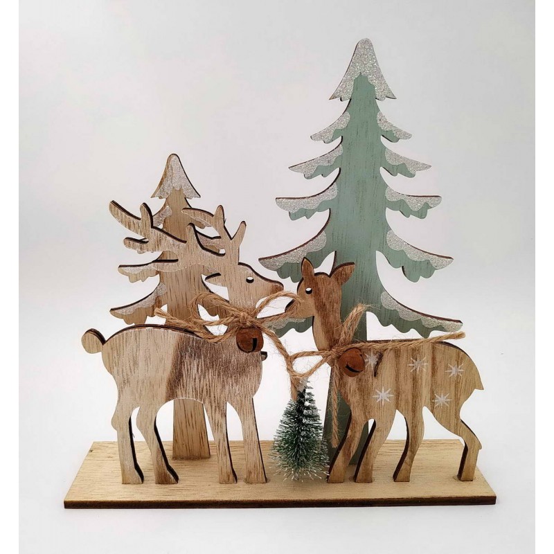 Ξύλινο Διακοσμητικό Xmas Forest Ξύλινο Διακοσμητικό Xmas Forest