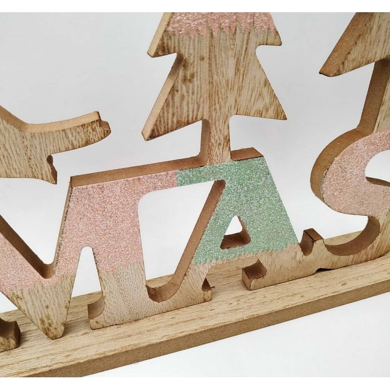 Ξύλινο Διακοσμητικό Xmas Forest