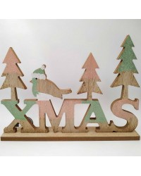 Ξύλινο Διακοσμητικό Xmas Forest Ξύλινο Διακοσμητικό Xmas Forest