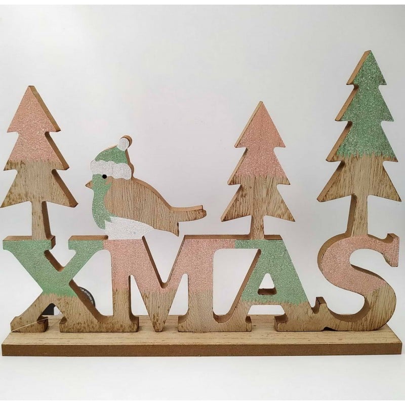 Ξύλινο Διακοσμητικό Xmas Forest