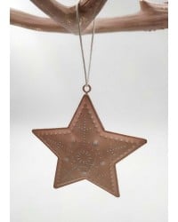 Στολίδι Tin Christmas Star Στολίδι Tin Christmas Star