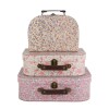 Vintage Floral Suitcases (sold separately)