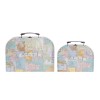 Vintage Map Collage Suitcases - Set of 2 (sold separately)
